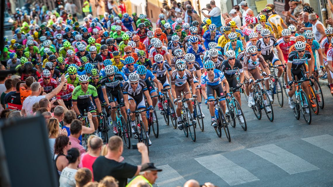 Trasa Tour de Pologne przebiega w rejonie Gliwic. Na ...