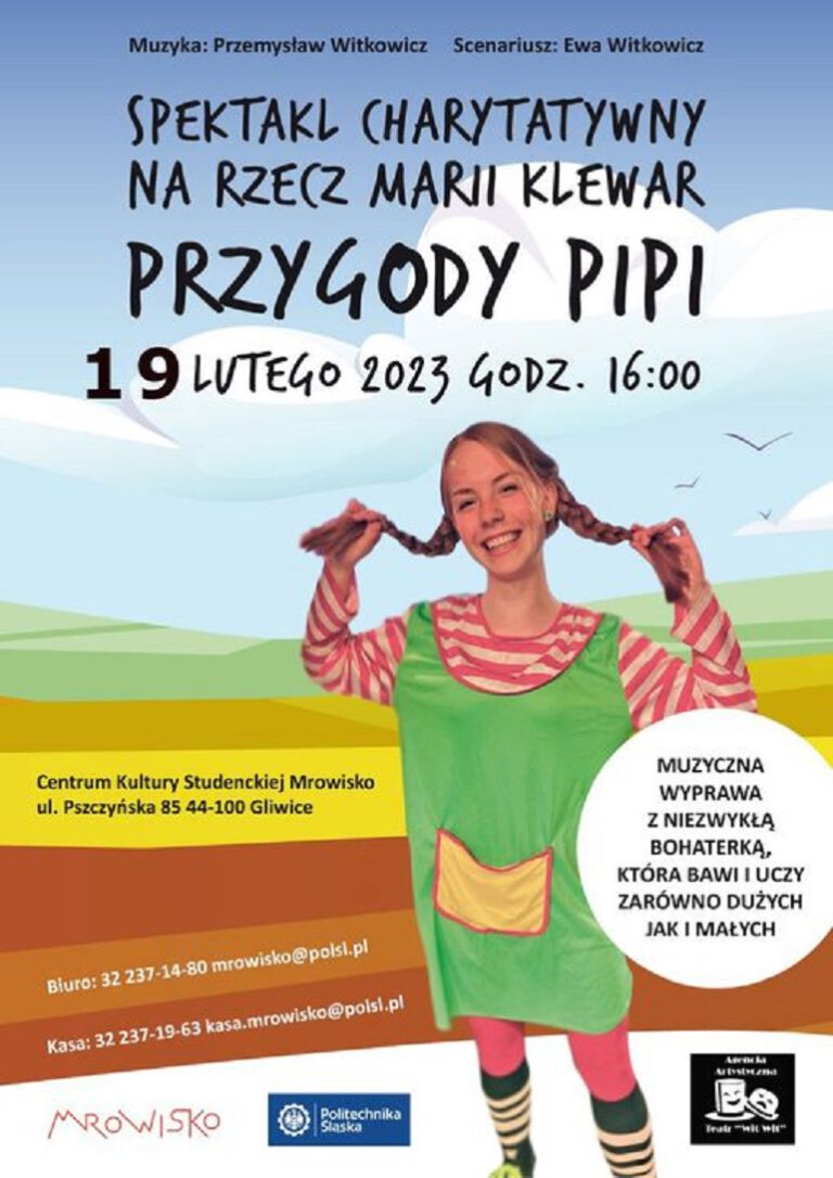 Przygody Pipi W Cks Mrowisko Dochód Wesprze Leczenie 4 Letniej Marii Podopiecznej Fundacji 9589