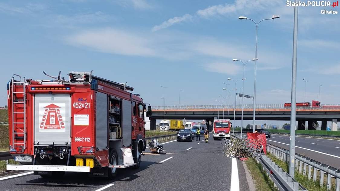 Śmiertelny Wypadek Motocyklisty Na Autostradzie A1 Policja Szuka Osób Który Były Tam Zaraz Po 4380